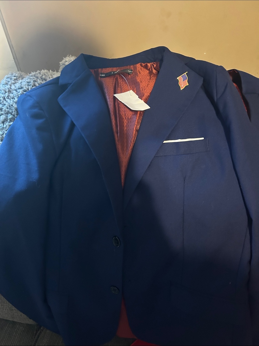 Trump Halloween  full outfit -kids custom- size 12-14